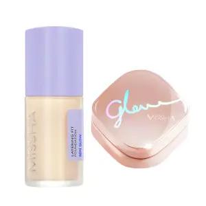 [미샤] 레이어링 핏 파운데이션 세미글로우 35ml(21호 페어) + 글로우 스킨밤 50ml