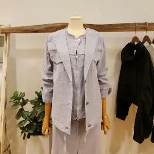 [대구백화점] [에잇타임즈]플랫카라 워싱 데님 자켓(8TESSJK7260)