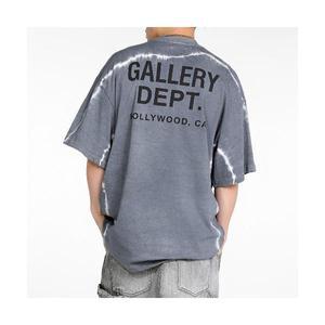 Gallery dep 기본로고 나염 루즈핏 티셔츠 갤러리디파트먼트