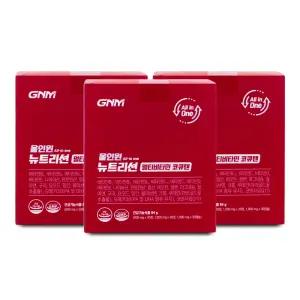 GNM자연의품격 올인원 뉴트리션 멀티비타민 코큐텐 2800mg x 30개입 X 3박스 I