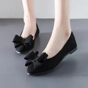 [하프클럽/다잇템]여자 빅리본 SS 세무 FW 슈즈 플랫슈즈