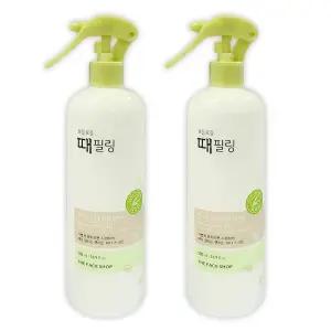 더페이스샵 보들보들 때 필링 바디 미스트 대용량 500ml 2개