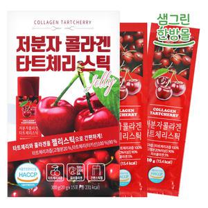저분자 콜라겐 타트체리 젤리 스틱 20g x 15포