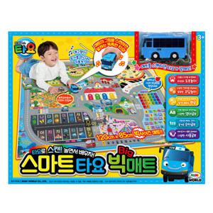 타요 스마트 빅매트 스캔 사운드 말 차고지 캐릭터 완구 학습 코딩 한글 영어 숫자 악기