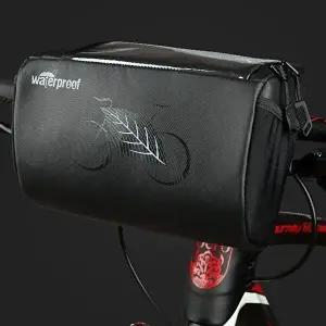 키밍 자전거 핸들 가방 생활방수 대용량 바이크용품-WE61684