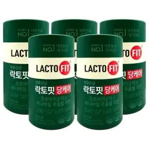 종근당건강 락토핏 당케어 2g x 60포 x 5통