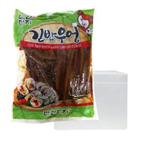 반찬단지 김밥우엉조림 5m 1kg 2개