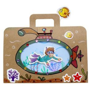 바다속 친구들 입체 북아트 만들기 10인용 세트 DIY 키트 스토리북 꾸미기