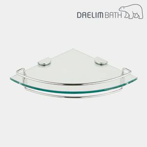 대림바스 DL-A9018CA1 타올걸이 겸용 유리코너선반 욕실선반 욕실수납 DLA9018CA1