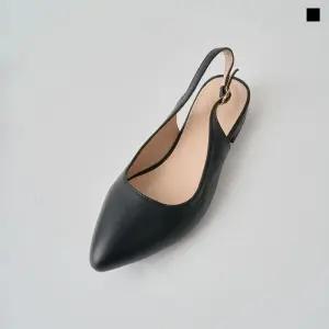 미르바네스슈즈 베이직 금장버클 슬링백_2cm