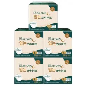 디어스킨 에어엠보 입는오버나이트 특대형 8P X 5 팩