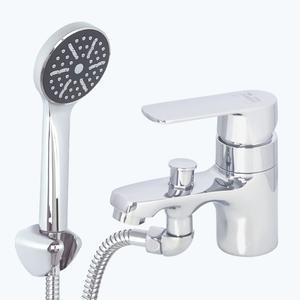 원홀 세면샤워 겸용수전 고급형 SMP-308 세면대수전 욕실 샤워기 수도꼭지 세면기