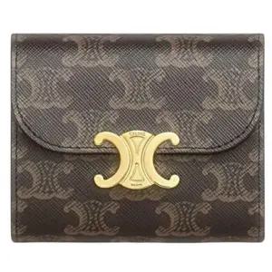 [명품] 트리옹프 캔버스 스몰 플랩 지갑 10D782CQH 04LU