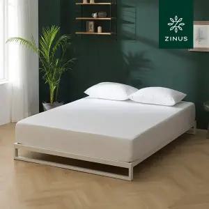 [롯데백화점]지누스 트리샤 침대 프레임 화이트 (슈퍼싱글)