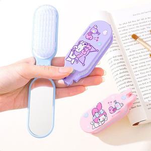 산리오 길쭉 빗거울 세트-마이멜로디 시나모롤 쿠로미