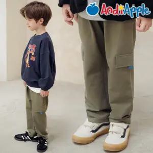 [앤디애플] 플리츠포인트플랩팬츠