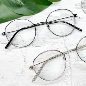 [다잇템]남자 동그리 여자 블루라이트차단 초경량 안경_P382105144