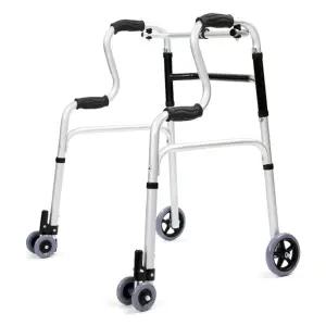 HM H12037 라온아띠 성인용보행기 KCS-211 2단 바퀴형 워커 KC인증 접이식