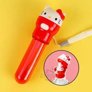 [아트박스]/천유 [산리오] 헬로키티 얼굴 빨대 캡 + 휴대 케이스