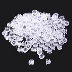 [셀러허브 1]햄버거 실리콘 귀걸이 클러치 5mm 1000개(1팩)