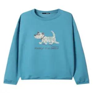 프린팅 라운드넥 맨투맨 BX1TS003L0)