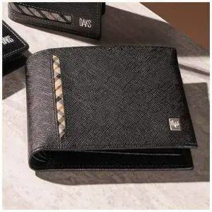 [백화점 정품] 닥스 반지갑 카드 명함 남자 지갑 블랙 E761