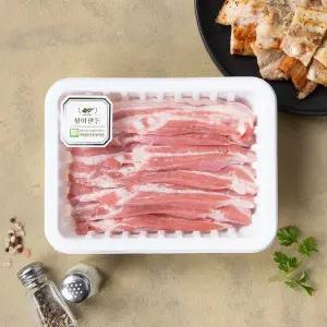 [청아한돈] 무항생제 삼겹살 구이용 (100g) (팩)