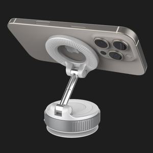 HR12 초밀착 진공 흡착 맥세이프 회전 거치대 초강력 네오디뮴 자석 간편 다이얼 디자인 세로 가로 멀티