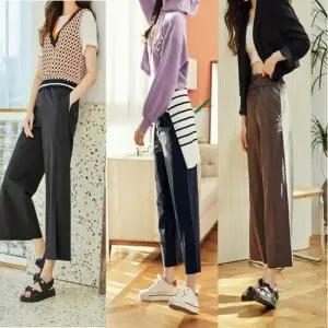 [최초가 89900][KS8 와이드크롭팬츠3종