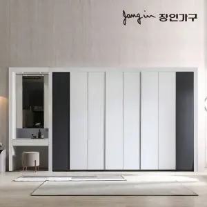 [장인가구]단테 모던 화장대 파우더 붙박이장 30cm