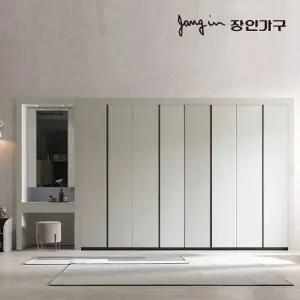 [장인가구]단테 슬림 화장대 파우더 붙박이장 15cm