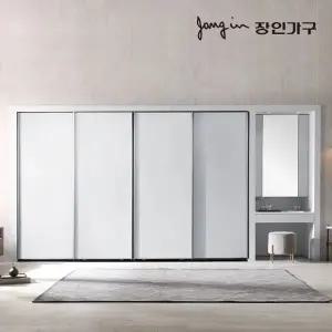 [장인가구]단테 스탠다드 화장대 파우더 슬라이딩 붙박이장 10cm