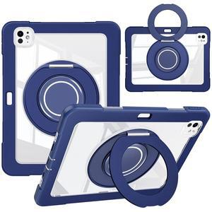 [수나르]아이패드 에어8세대 에어7세대 에어6세대 13 파스텔 360도 스탠드 펜슬수납 하드 태블릿 케이스