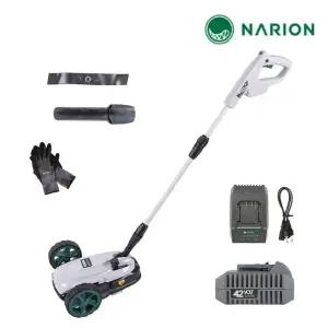 나리온 42V 소형 잔디깍기 NJY6300 2Ah 배터리 잔디깍는 기계