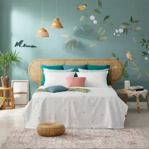 셀린느 냉감 2중직 자수 침구 풀세트K