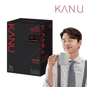 동서 카누 다크 로스트 아메리카노 70T (60T+10T) 레귤러 커피