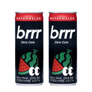 부르르 제로콜라 수박 250ml x 30개 수박콜라 여름음료