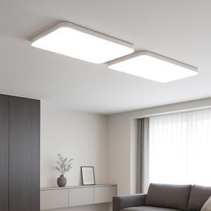 국산 LED 더 뉴 시스템 거실등 천장밀착 조명 60w 플리커프리 삼성칩