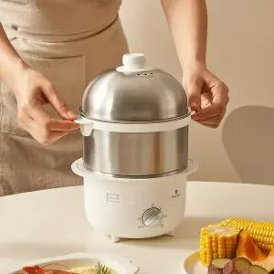 디온리 올스텐 2단 계란찜기 30분 타이머 계란삶는기계 고구마 계란찜 NBE328S