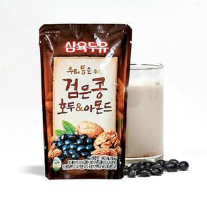 [NS홈쇼핑][삼육두유] 검은콩 호두와아몬드 파우치 190ml60팩[35279544]