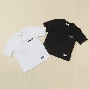 [지프키즈] 키즈 스몰지프 기능성 반팔티 KN2TSU145 검정 흰색 [P003644210]