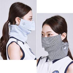 휴스토니 자외선차단 지지미 얼굴목가리개 마스크