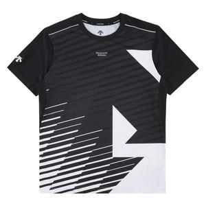 [데상트] 스피릿 그래픽 반팔티셔츠 SP321TTS72BLK