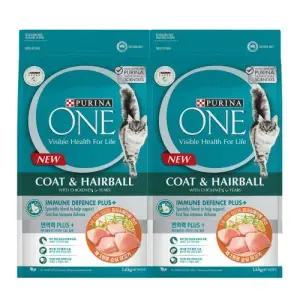 퓨리나 원 캣 성묘용 헤어볼 관리 사료 1.4kg x 2개