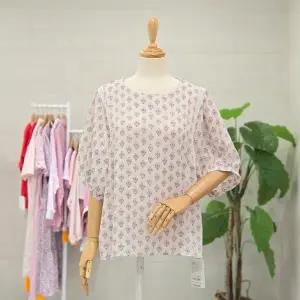 [대구백화점][기타]찰랑플라워반팔블라우스(B25G7FBL032)