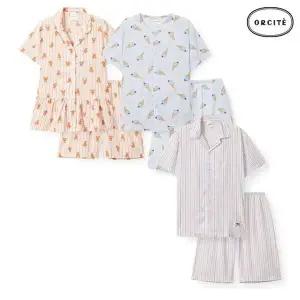 [NS홈쇼핑][오르시떼] 25SS 남여파자마 6종 택1 G004/G203/F114[35386297]