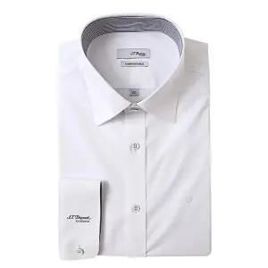 [대구백화점] [듀퐁셔츠]신축성이 좋은 스트레치 화이트셔츠(SE5FM22LS927SWH)
