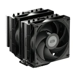 :피씨쿨러 PCCOOLER CPS RT620 PRO 카본스틸 듀얼타워 공랭 CPU 쿨러 (블랙)