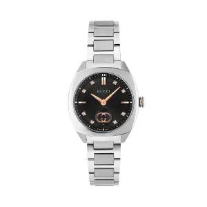 [구찌] YA142513 인터로킹 메탈 쿼츠 29mm