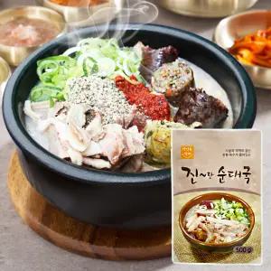 [강창구찹쌀진순대]진한순대국 500g 4팩
